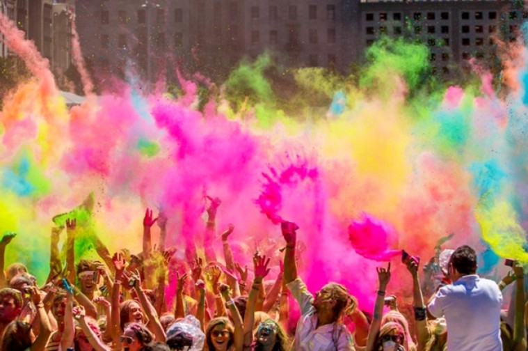 holi festival de colores